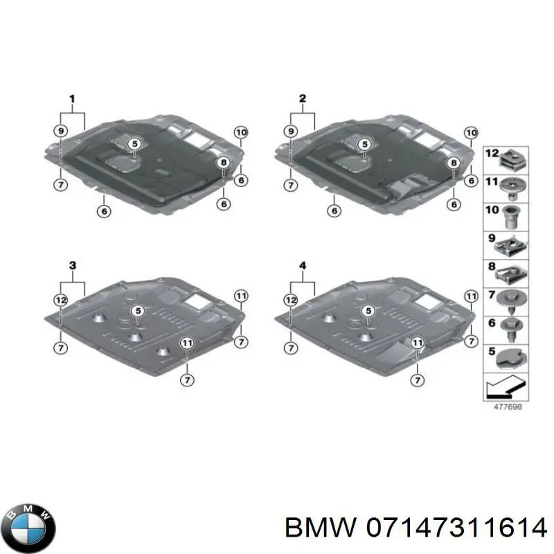  BMW 07147311614 цена, от 1.12 USD