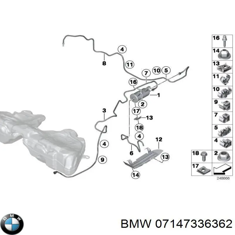  BMW 07147336362 цена, от 1.58 USD