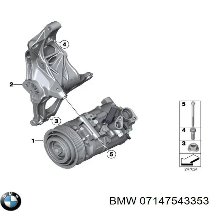  BMW 07147543353 цена, от 2.66 USD