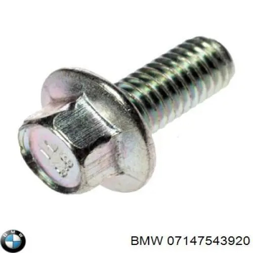 07147543920 BMW parafuso do sistema de escape (do silenciador)