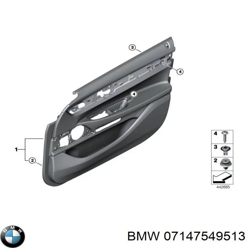  BMW 07147549513 цена, от 1.21 USD