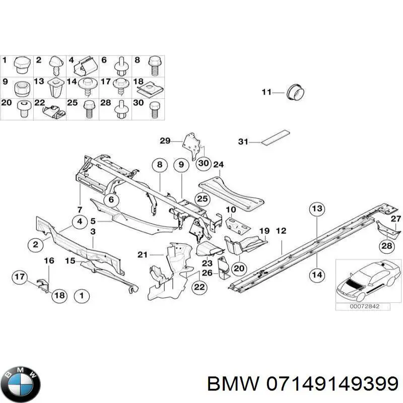  BMW 07149149399 цена, от 2.11 USD