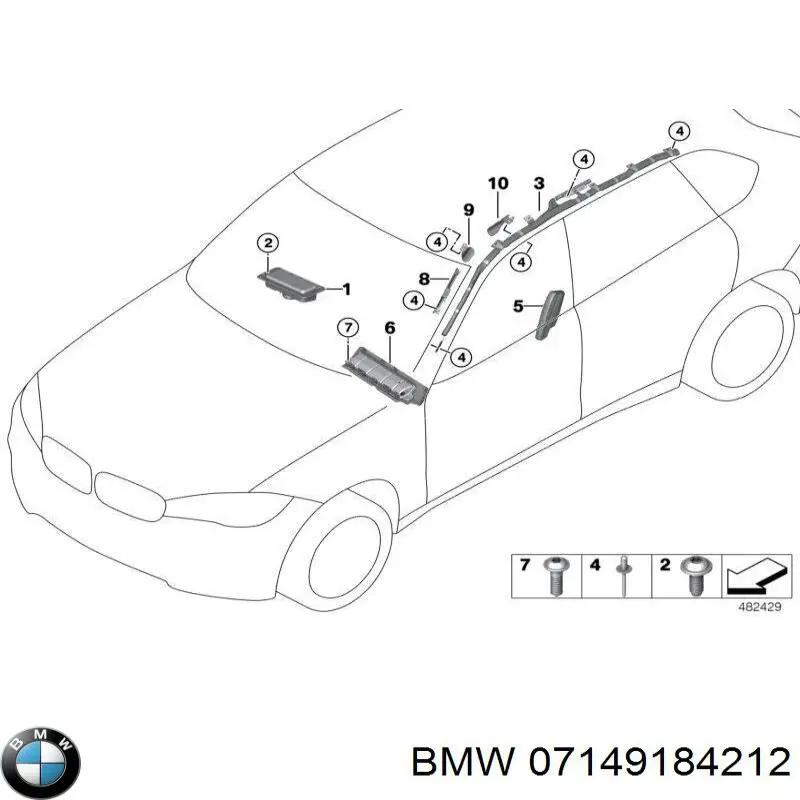  BMW 07149184212 цена, от 1.10 USD