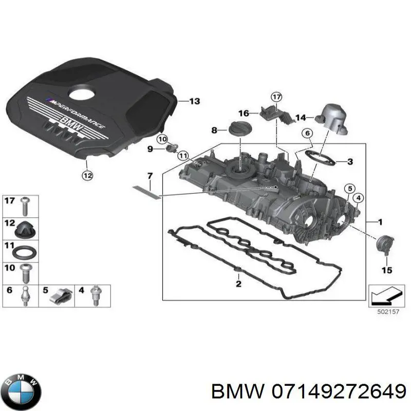  BMW 07149272649 цена, от 1.55 USD