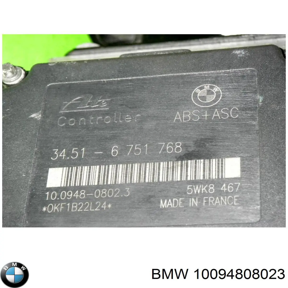 10094808023 BMW unidade hidráulico de controlo abs