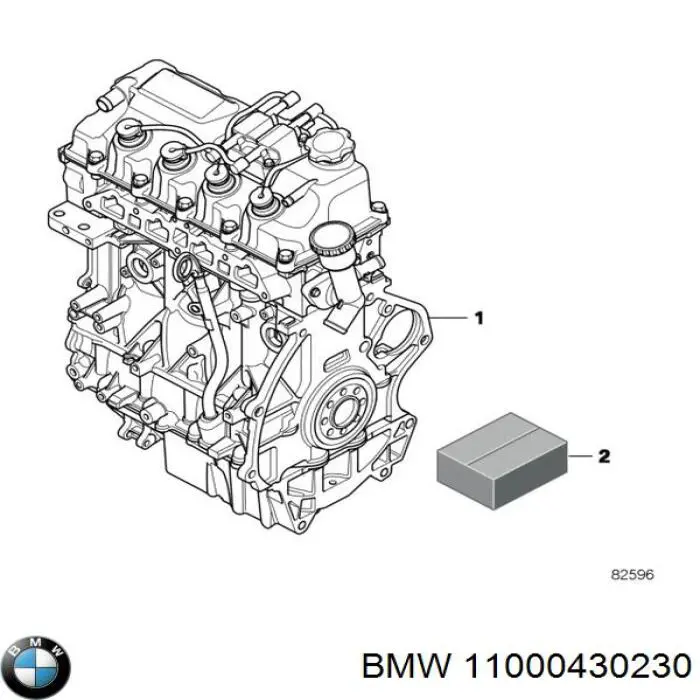 11000430232 BMW Мотор в сборе