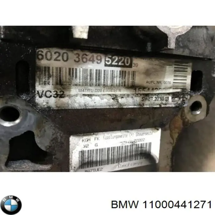 ДВС в сборе BMW 11000441271 цена, от 2524.53 USD