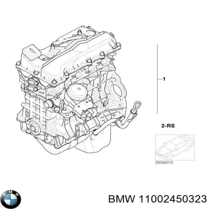 11002450323 BMW Мотор в сборе