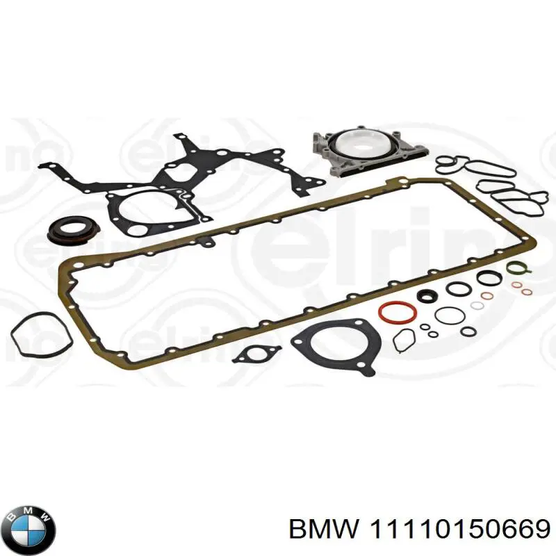 11110150669 BMW комплект прокладок двигателя полный