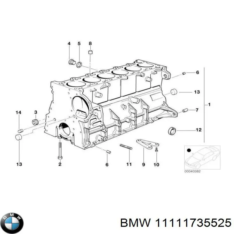  11111735525 BMW