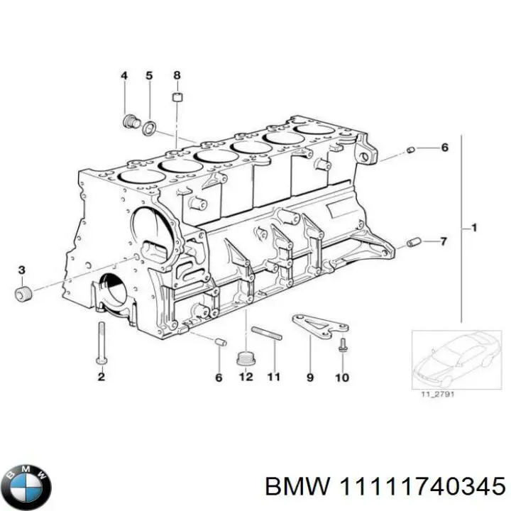 11111740345 BMW 