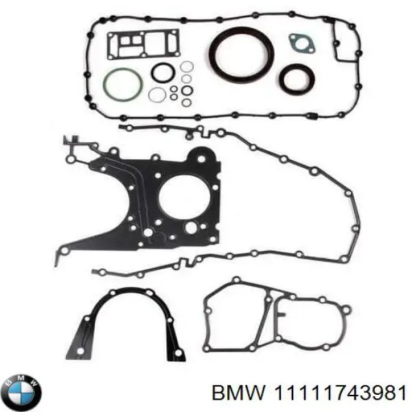 Нижний комплект прокладок двигателя 11111743981 BMW