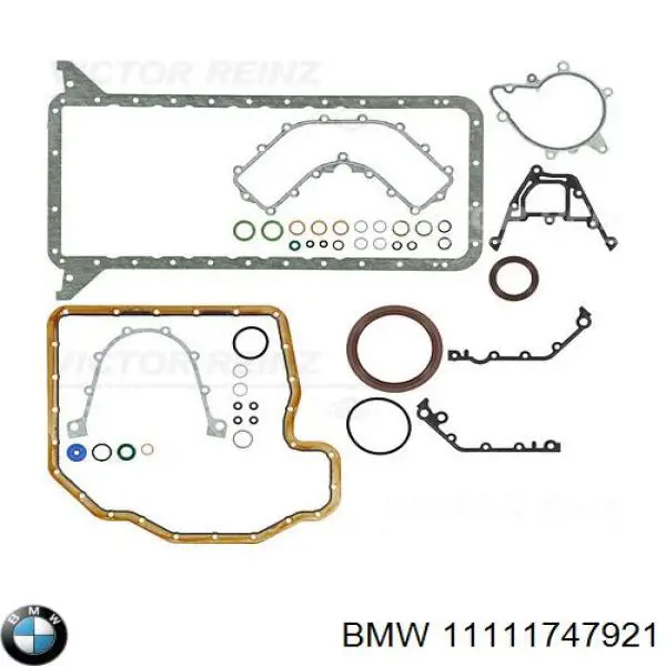 Нижний комплект прокладок двигателя 11111747921 BMW