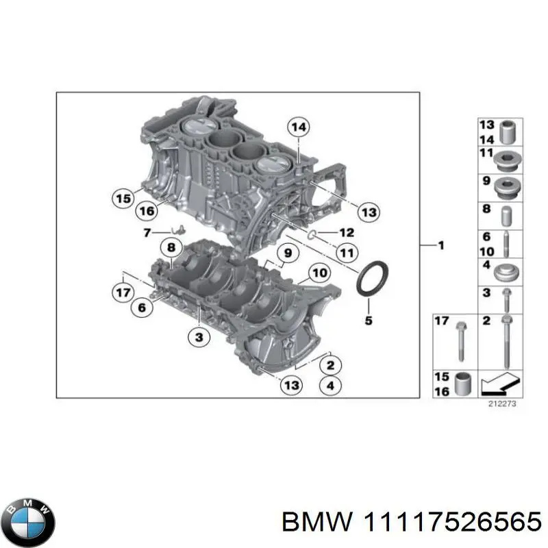 Кольцо приемной трубы глушителя 11117526565 BMW