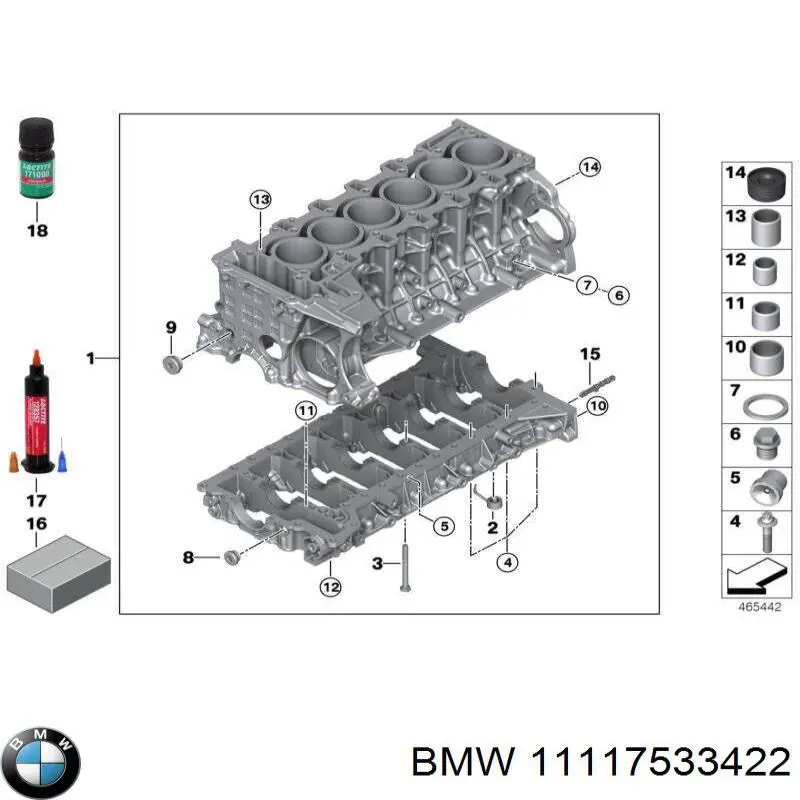 11117533422 BMW 