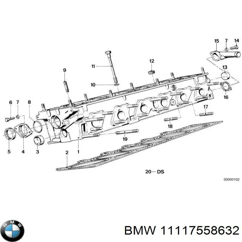 Крышка ГБЦ BMW X5 внедорожник (F15, F85) (2013 - 2018) цена, от 4.44 USD