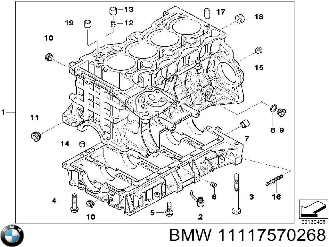 Купить 11117570268 BMW 