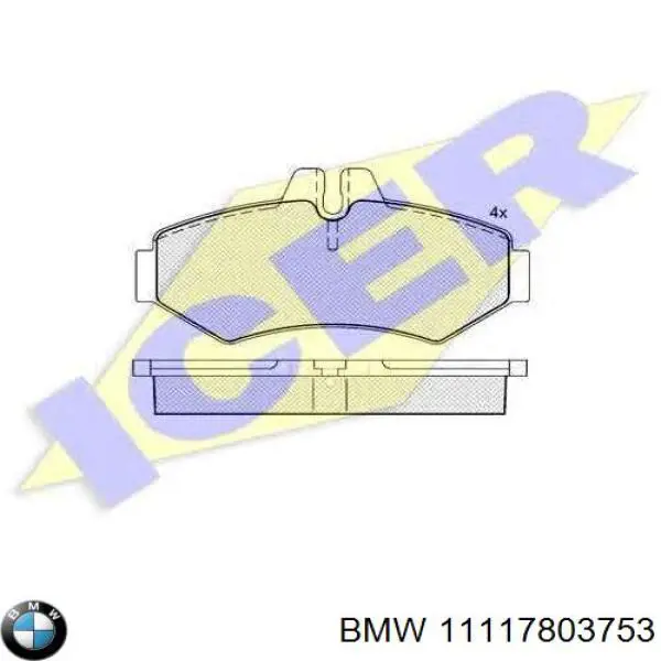  BMW 11117803753 цена, от 11.02 USD