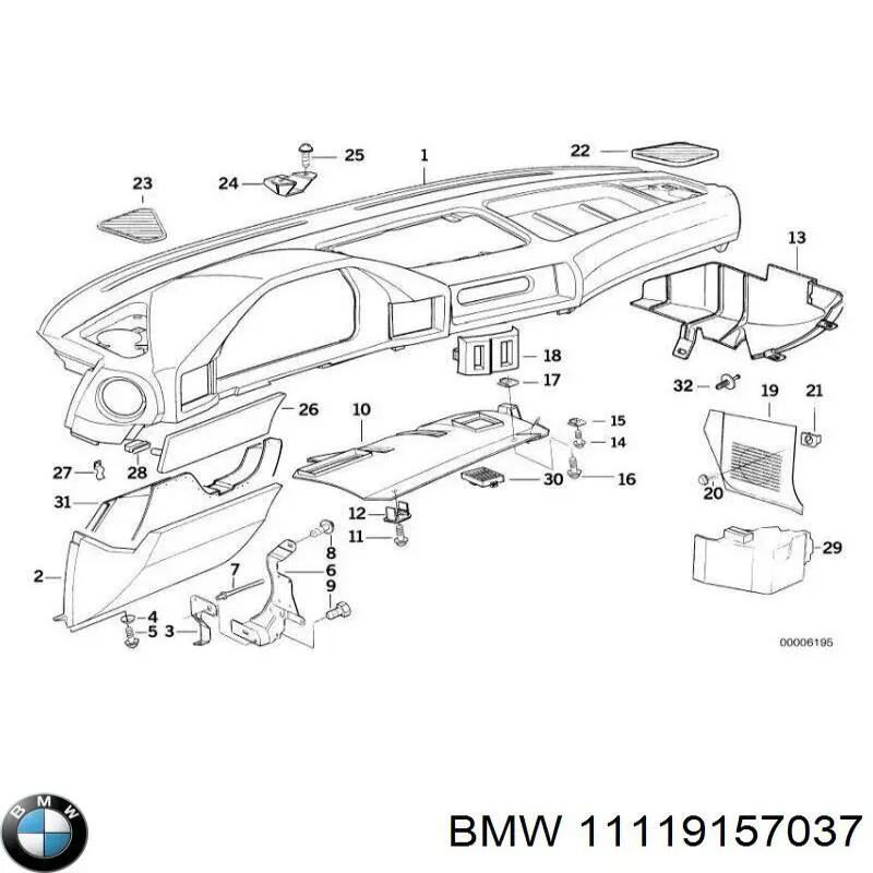 Купить 11119157037 BMW 