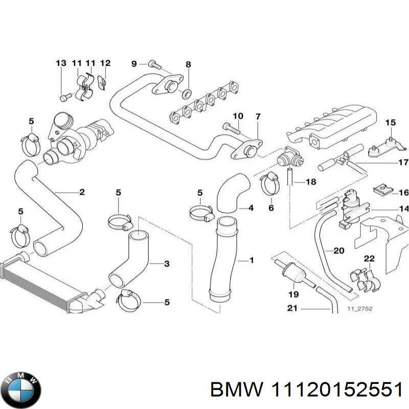 Верхний комплект прокладок двигателя BMW 11120152551 цена, от 767.99 USD