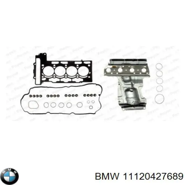 11120427689 BMW комплект прокладок двигателя верхний
