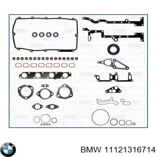 11121316714 BMW Прокладка головки блока