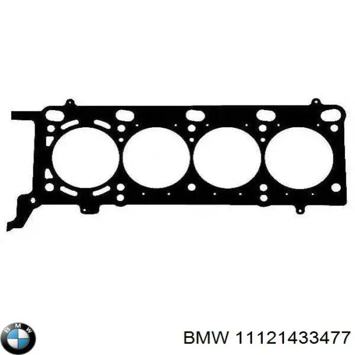 11121433477 BMW прокладка головки блока цилиндров (гбц левая)