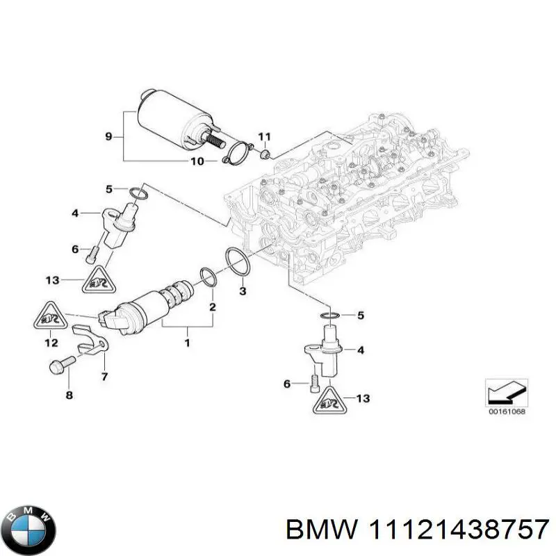 Купить 11121438757 BMW 