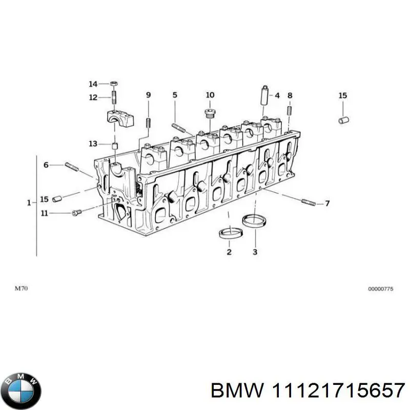  BMW 11121715657 цена, от 1.54 USD