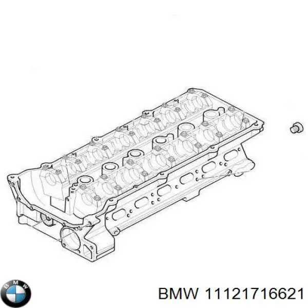 Головка двигателя BMW 11121716621 цена, от 28.25 USD