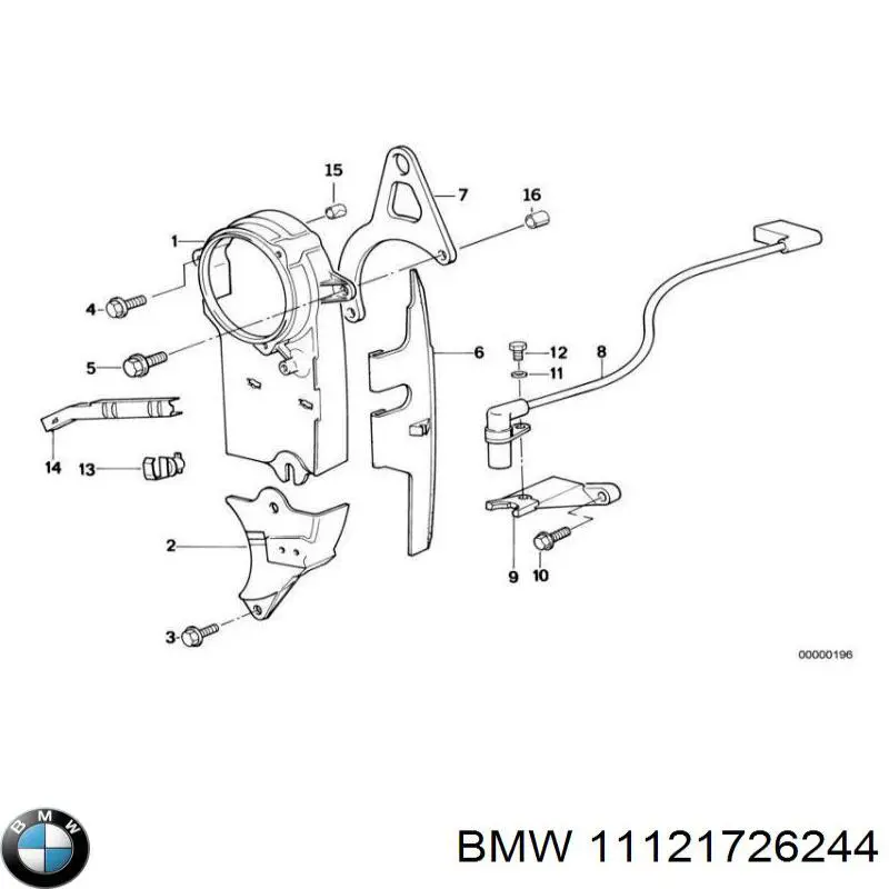  11121726244 BMW