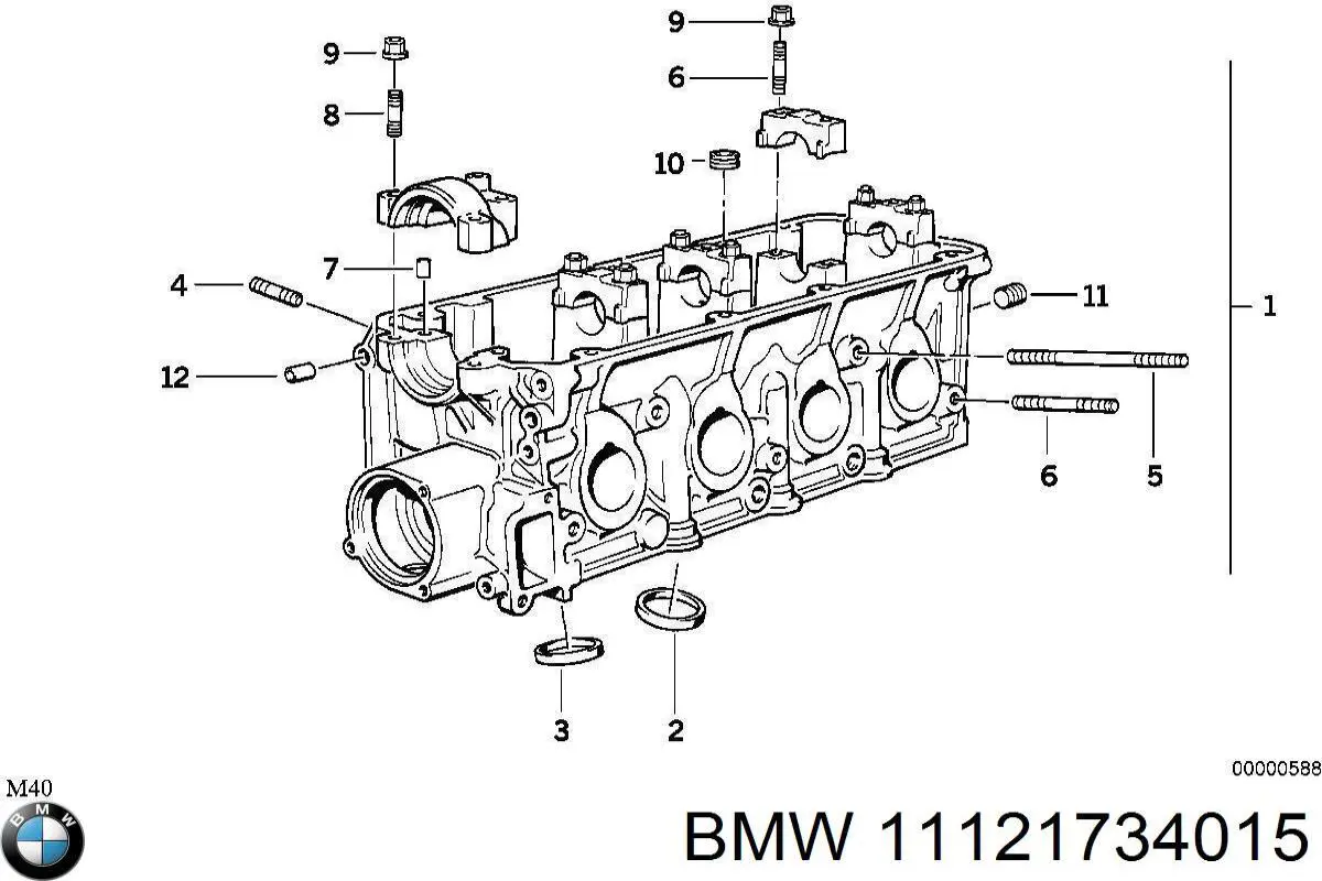  11121734015 BMW