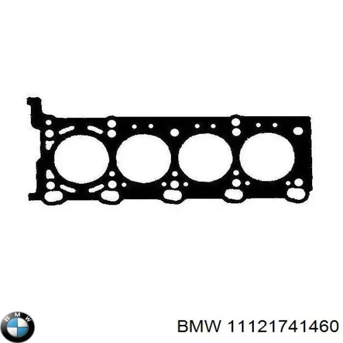11121741460 BMW прокладка головки блока цилиндров (гбц правая)