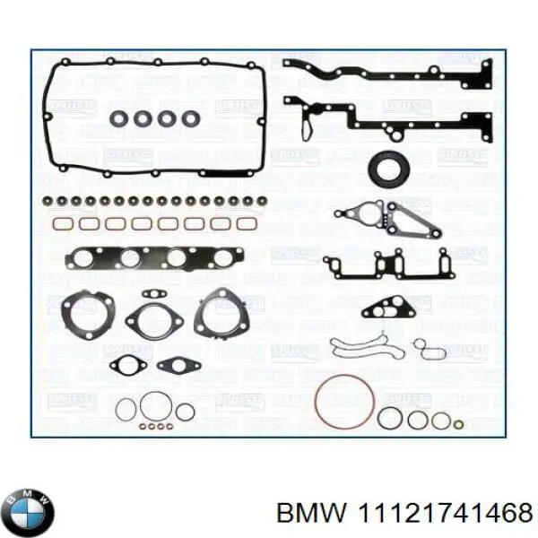 11121741468 BMW прокладка головки блока цилиндров (гбц правая)