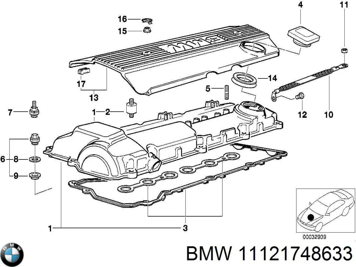  11121748633 BMW