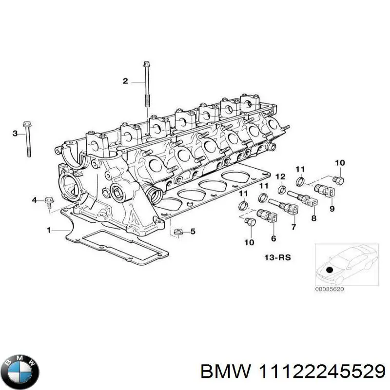  BMW 11122245529 цена, от 10.90 USD