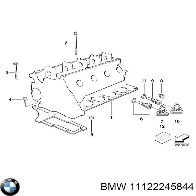 Прокладка EGR-клапана рециркуляции BMW 11122245844 цена, от 3.16 USD