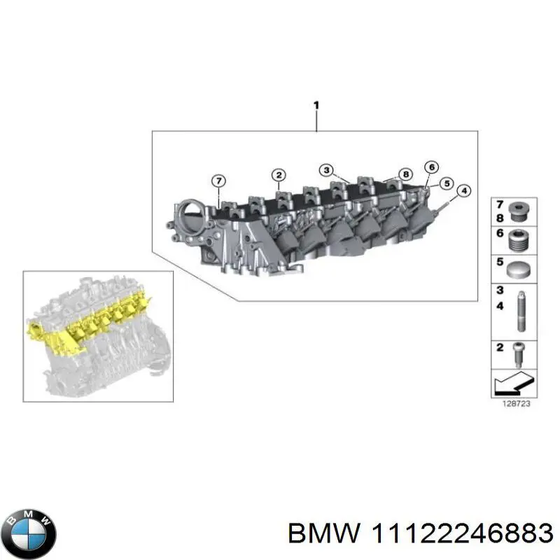 Купить 11127806056 BMW Болт ГБЦ