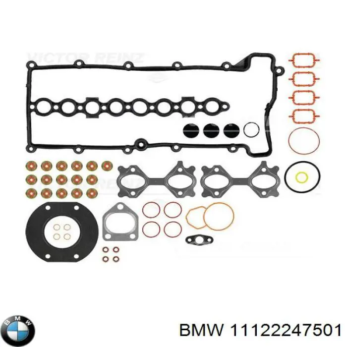 Комплект прокладок двигателя верхний BMW 11122247501