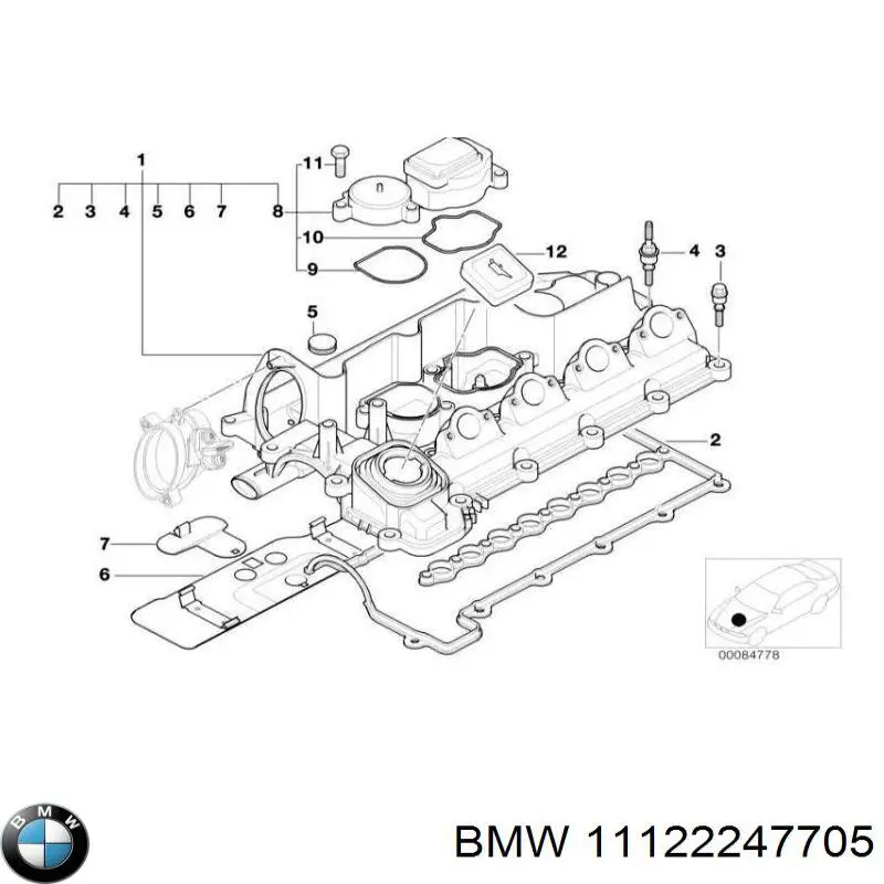 Заглушка пола BMW X5 внедорожник (E53) (2000 - 2006) цена, от 2.88 USD