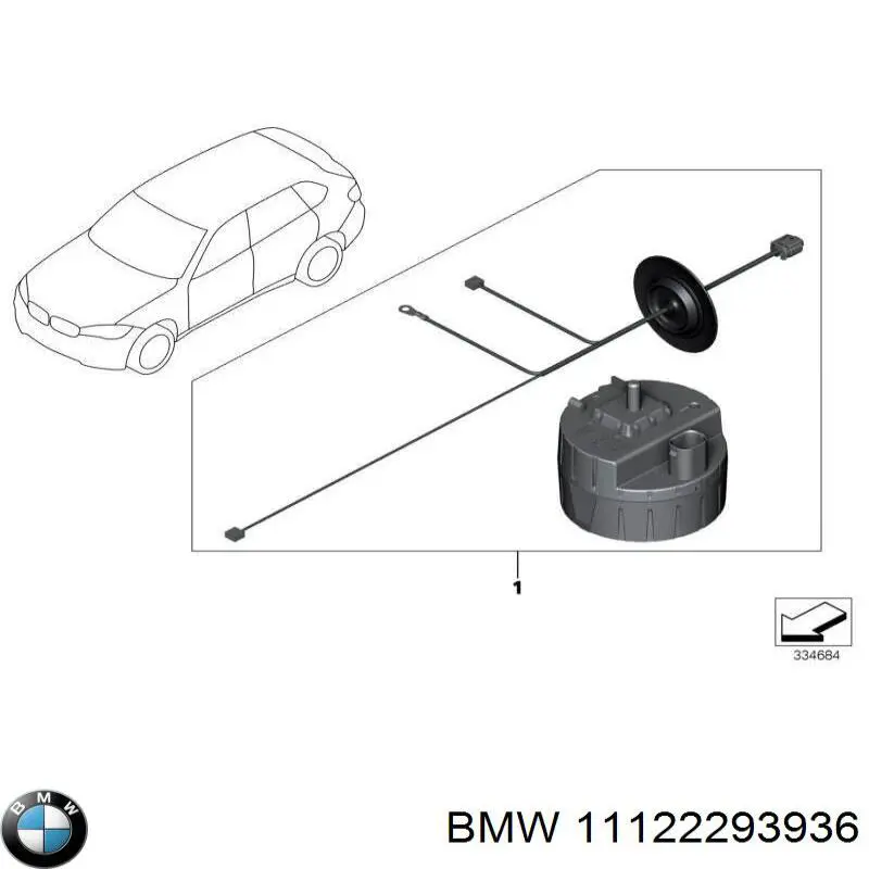  BMW 11122293936 цена, от 1032.27 USD