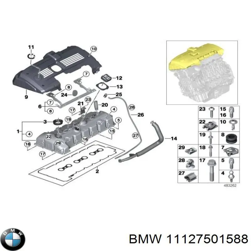  11127501588 BMW