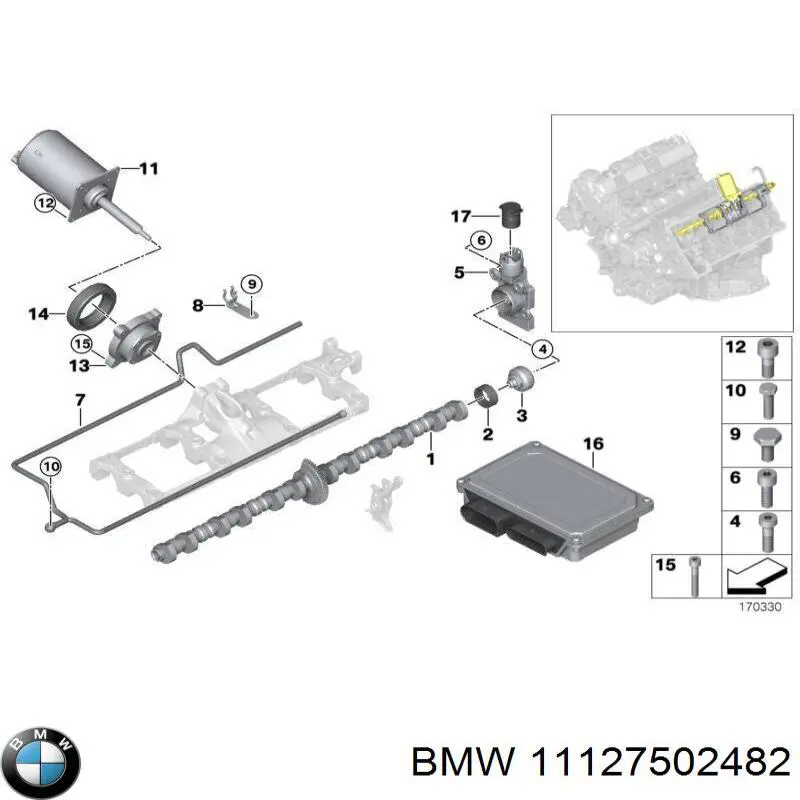 Прокладка клапанной крышки двигателя, кольцо BMW 11127502482 цена, от 5.26 USD
