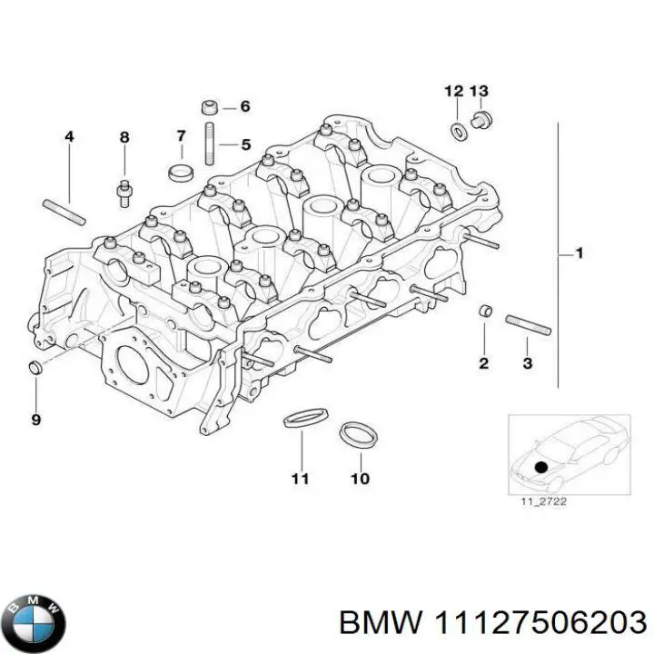  11127506203 BMW