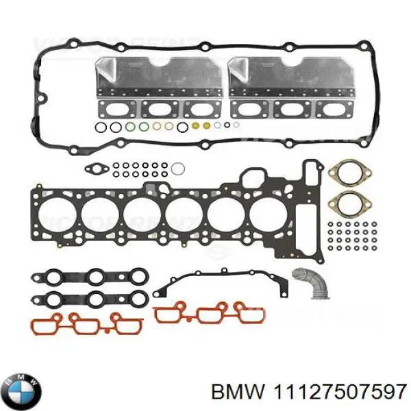 Комплект прокладок двигателя верхний BMW 11127507597