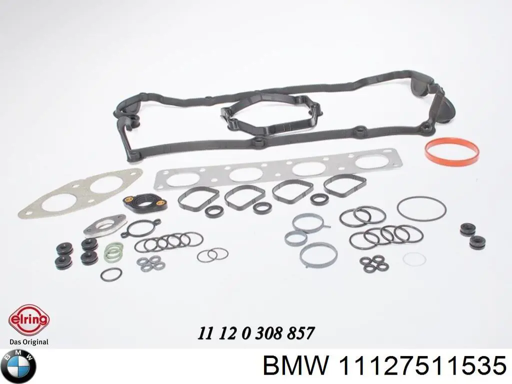 11127511535 BMW Комплект прокладок двигателя верхний