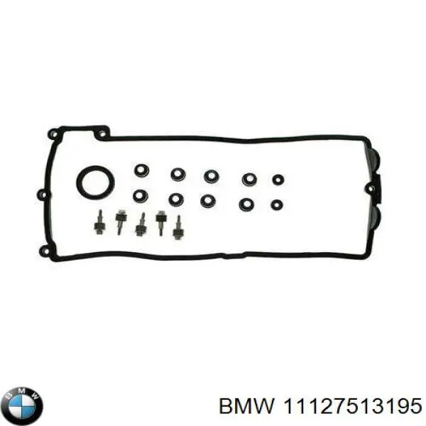 Прокладка клапанной крышки двигателя левая 11127513195 BMW