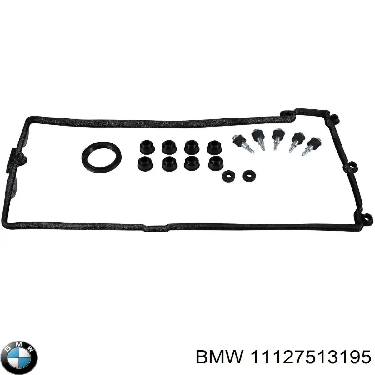 Прокладка клапанной крышки двигателя левая 11127513195 BMW