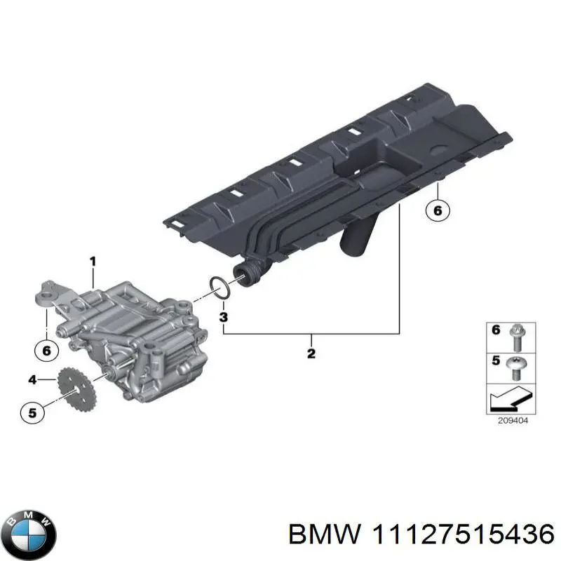 Болт ГБЦ 11127515436 BMW