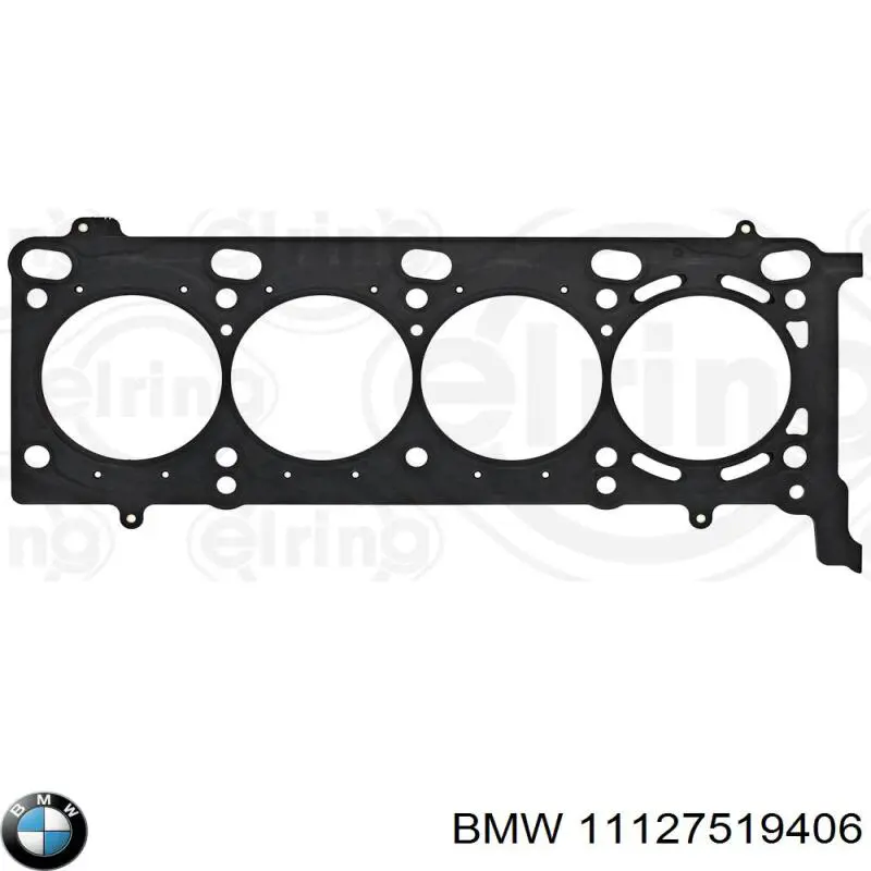Прокладка головки блока цилиндров (ГБЦ), правая BMW 11127519406 цена, от 38.78 USD